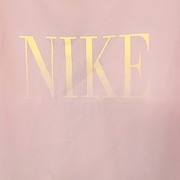 *NWT* NIKE Women's Pink Training Adjustable T-Back Tank w/Front Logo, size M - Picture 3 of 7